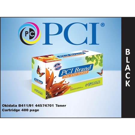 Pci Okidata B411/91 44574701 Toner Cartridge 44574701-PCI